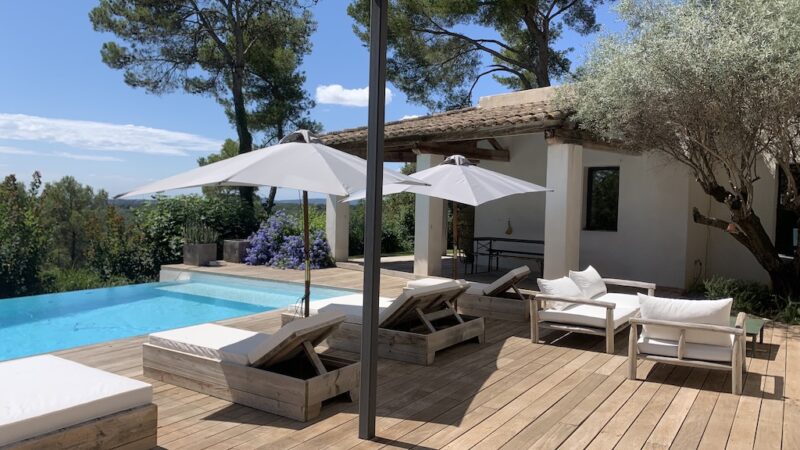 jardin terrasse piscine