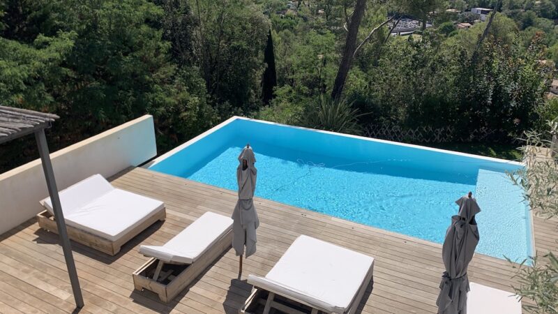 vue panoramique, terrasse, piscine
