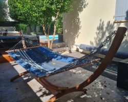 Villa tout confort climatiséee avec piscine et  spa proche des plages