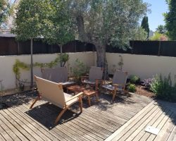 Villa tout confort climatiséee avec piscine et  spa proche des plages
