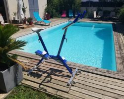 Villa tout confort climatiséee avec piscine et  spa proche des plages