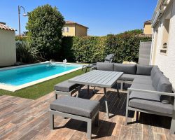 Jolie villa climatisée avec piscine