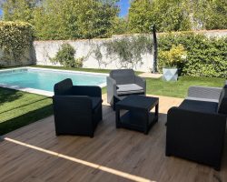 Charmante villa climatisée avec piscine​