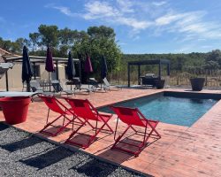 Charmante maison, piscine et vue panoramique​