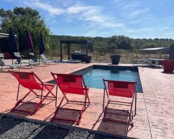 Charmante maison, piscine et vue panoramique​