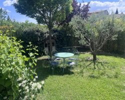 Villa climatisée avec piscine.