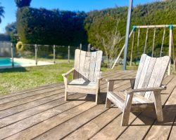 Villa climatisée avec piscine.