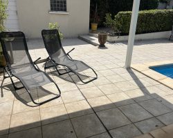 Maison de ville avec piscine privée, jardin et terrasses