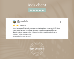 Belle villa contemporaine et climatisée avec piscine​